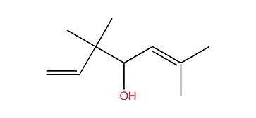 2,5,5-Trimethyl-2,6-heptadien-4-ol